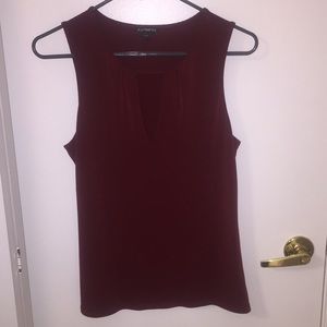 Express key hole tank top
